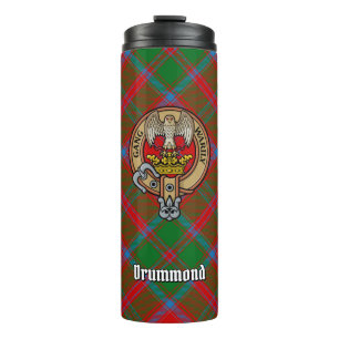 Bouteilles Isothermes Clan Drummond Crest sur Tartan