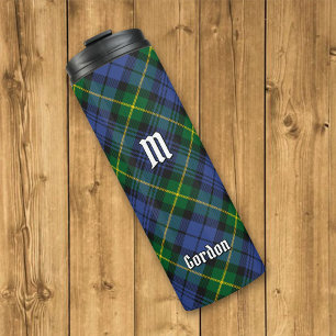 Bouteilles Isothermes Clan Gordon Tartan Thermal Tumbler