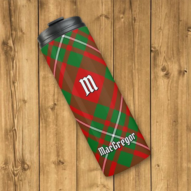 Bouteilles Isothermes Clan Gregor Tartan Thermal Tumbler (Créateur téléchargé)