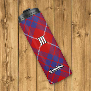 Bouteilles Isothermes Clan Hamilton Red Tartan Thermal Tumbler