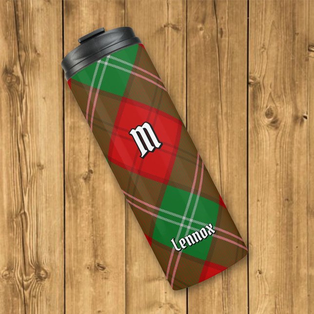 Bouteilles Isothermes Clan Lennox Tartan (Créateur téléchargé)