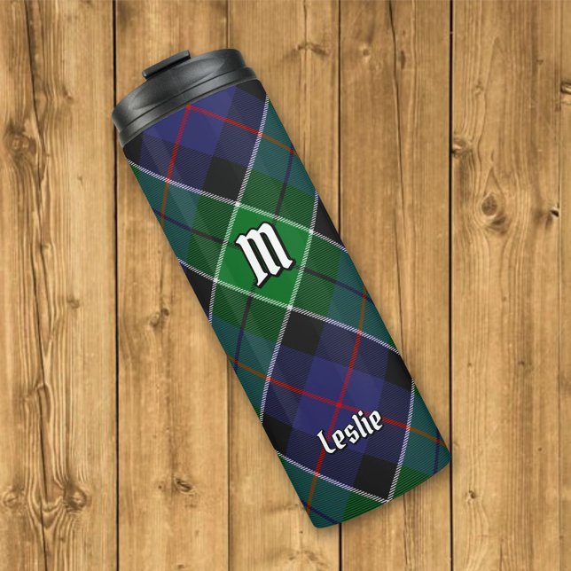 Bouteilles Isothermes Clan Leslie Chasse Tartan (Créateur téléchargé)