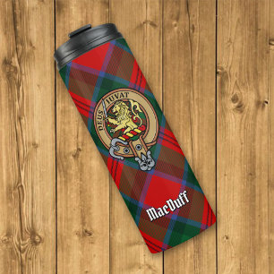 Bouteilles Isothermes Clan MacDuff Crest sur Tartan