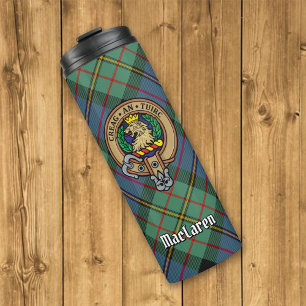 Bouteilles Isothermes Clan MacLaren Crest sur Tartan