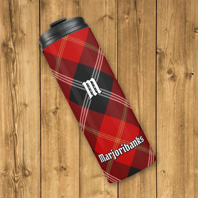 Bouteilles Isothermes Clan Marjoribanks Tartan (Créateur téléchargé)