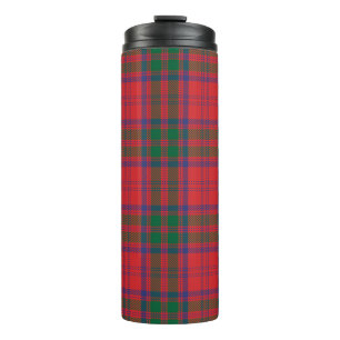 Bouteilles Isothermes Clan Plaid Grant Tartan bleu vert rouge chèque