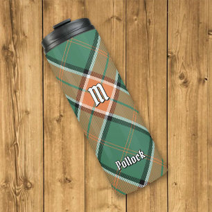 Bouteilles Isothermes Clan Pollock Tartan Thermal Tumbler