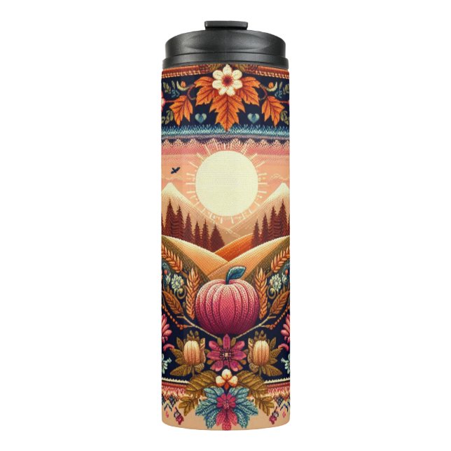 Bouteilles Isothermes Classic Fair Isle automne/automne (Devant)