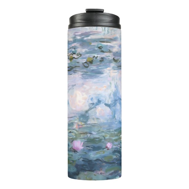 Bouteilles Isothermes Claude Monet Impressionist Water Lillies Painting (Devant)