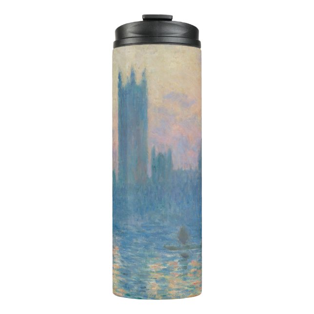 Bouteilles Isothermes Claude Monet Les maisons du Parlement Coucher de s (Devant)