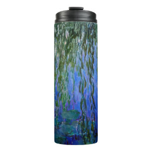 Bouteilles Isothermes Claude Monet - Lys d'eau avec saule plumant