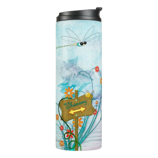 Bouteilles Isothermes Clear Blue Whimsey (Tourné sur la gauche)