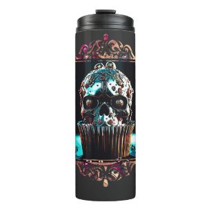 Bouteilles Isothermes Clocage Crâne Cupcake