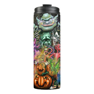 Bouteilles Isothermes Clôture de fenêtre Halloween