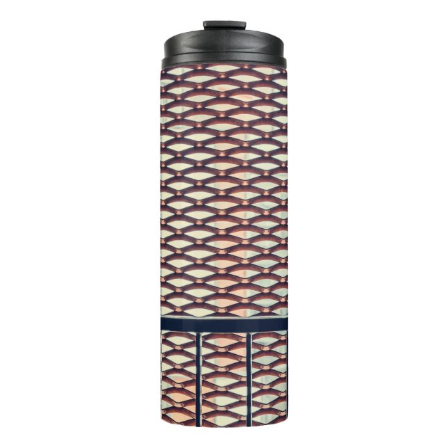 Bouteilles Isothermes Clôture en acier gris (Devant)