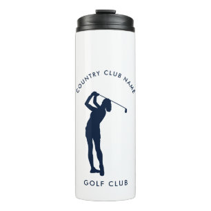 Bouteilles Isothermes Club de golf moderne Marine Blue Team Swag