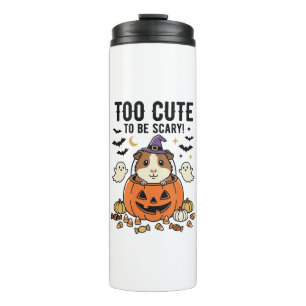 Bouteilles Isothermes Cochon d'Inde d'Halloween Trop Mignon Pour Être Ef
