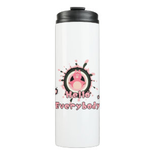 Bouteilles Isothermes Cochon rose amusant