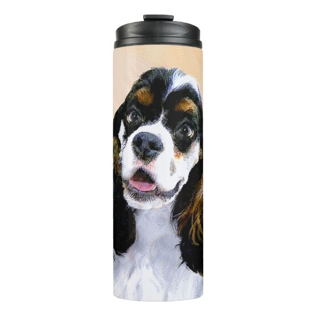Bouteilles Isothermes Cocker Spaniel (Parti) Peinture - Art Chien origin (Devant)