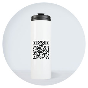 Bouteilles Isothermes Code QR créé instantanément (en entrant votre URL)