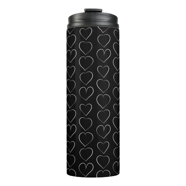 BOUTEILLES ISOTHERMES COEUR D'AMOUR ROMANTIQUE THERMAL TUMBLER (Devant)
