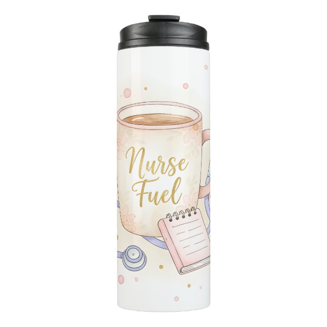 Bouteilles Isothermes Coffee, Scrubs & Kindness  (Devant)