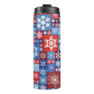 Bouteilles Isothermes Collage flocon de neige du 250e anniversaire
