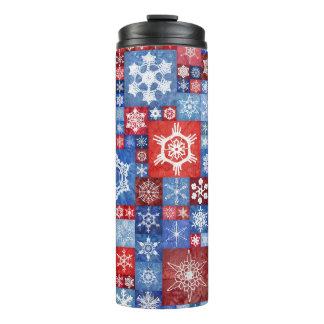 Bouteilles Isothermes Collage flocon de neige du 250e anniversaire