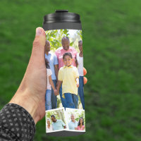 Collage photo de famille personnalisée avec Zigzag