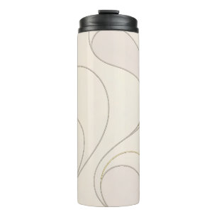 Bouteilles Isothermes Collection de motifs modernes de yoga de luxe  