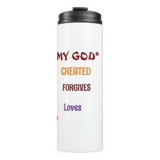 Bouteilles Isothermes Collection God Designed Me