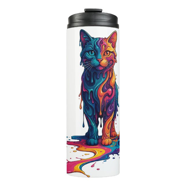 Bouteilles Isothermes "Color Cat" Case (Devant)