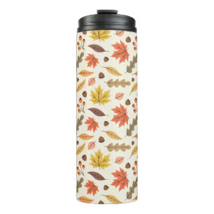 Bouteilles Isothermes Coloré Feuille d'automne Motif