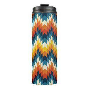 Bouteilles Isothermes Coloré tribal ethnique sans couture motif