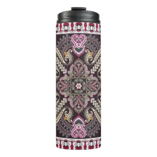 Bouteilles Isothermes Coloré vintage mandala motifs sans couture motif