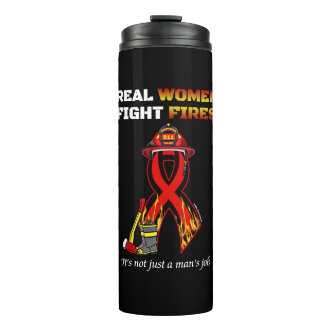 BOUTEILLES ISOTHERMES COMBAT RÉEL DES FEMMES (Devant)