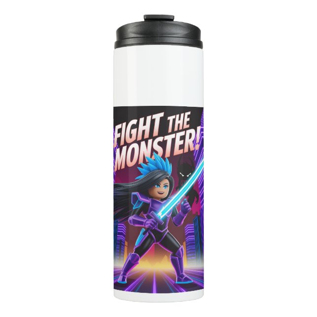 Bouteilles Isothermes Combattre le monstre  (Devant)