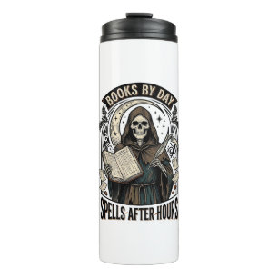 Bouteilles Isothermes Comptable d'Halloween Sorcière Reaper Design Vinta