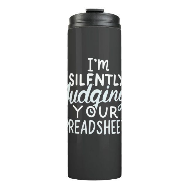 Bouteilles Isothermes Comptable Jugement de vos feuilles de calcul (Devant)