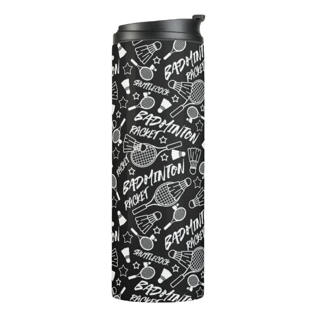 Bouteilles Isothermes Conception Athlétique de Badminton Tumbler  (Tourné sur la gauche)