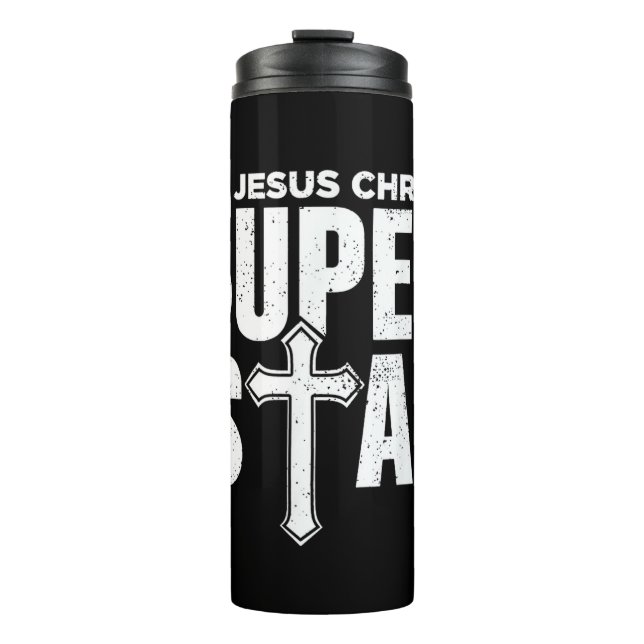 Bouteilles Isothermes Conception chrétienne vintage Jésus-Christ super  (Devant)