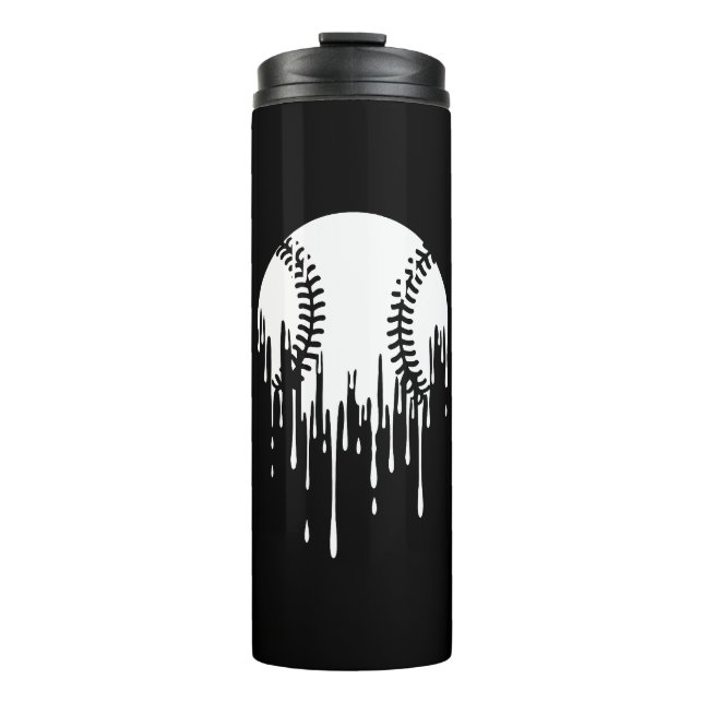 Bouteilles Isothermes Conception de baseball dégoulinant pour les fans d (Devant)