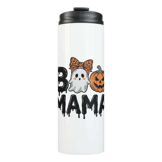 Bouteilles Isothermes Conception de chemise de maman fantôme Halloween c (Devant)
