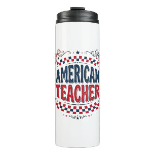 Bouteilles Isothermes Conception de chemise vintage patriotique pour ens