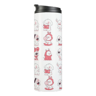 Bouteilles Isothermes conception de chien mignonne kawaii