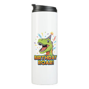 Bouteilles Isothermes Conception de fête d'anniversaire de dinosaure mig