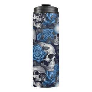 Bouteilles Isothermes Conception de la série A Skull and Roses 12