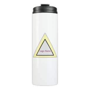 Bouteilles Isothermes Conception de logo triangle minimal