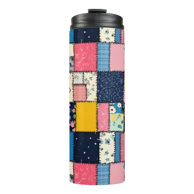 Bouteilles Isothermes Conception de Patchwork adorable, Motif Joueur (Devant)