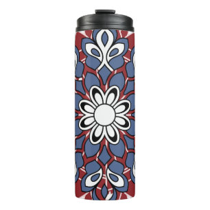 Bouteilles Isothermes Conception de tasse à motif Paisley bohème coloré